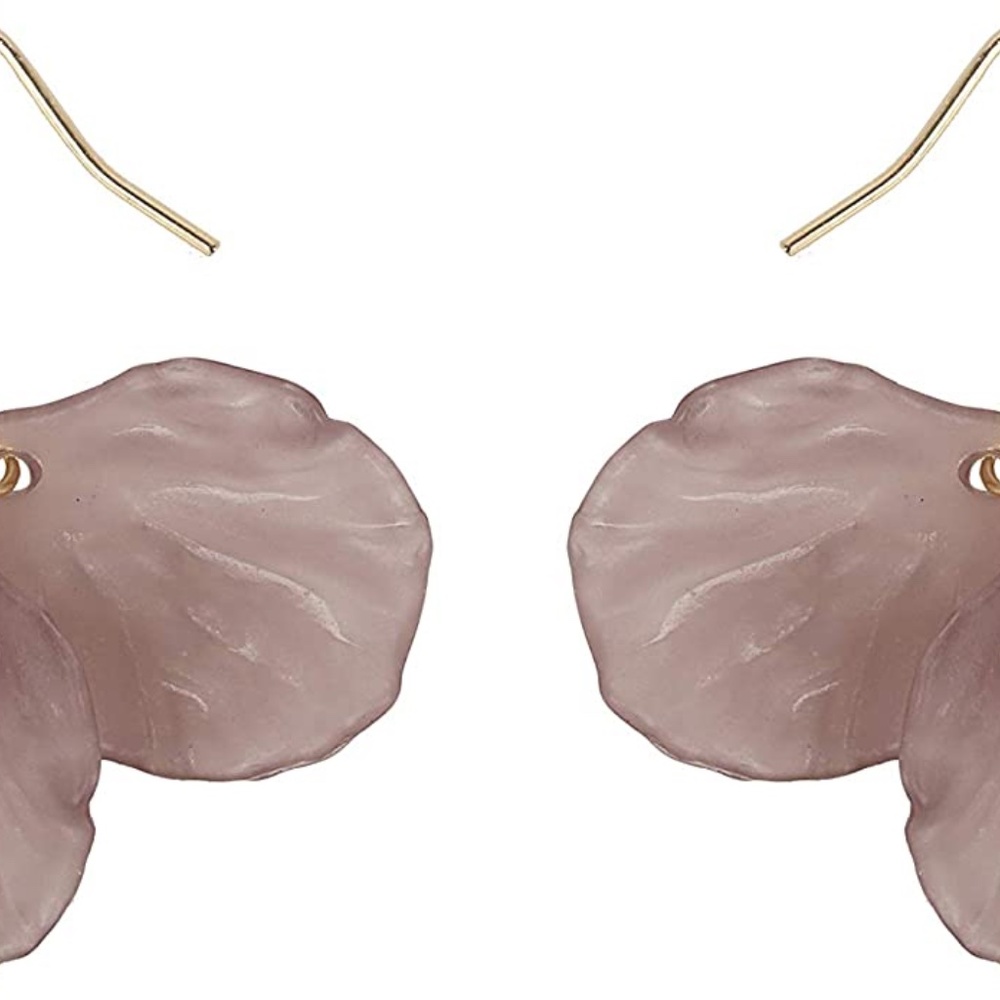 Gamopetalous Drop Dangle Earrings - Picture 2 of 4